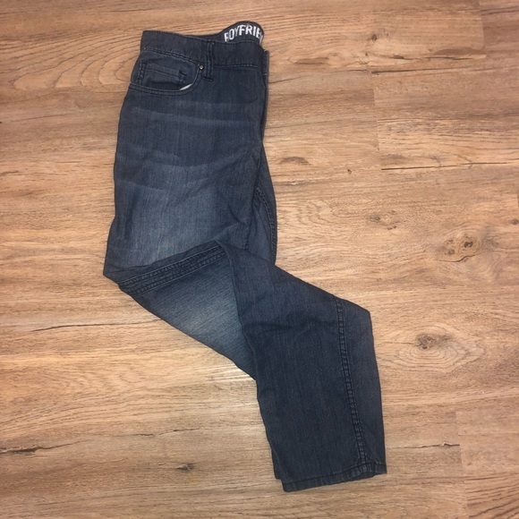 Dkny Thin Boyfriend Jeans Light Weight Flowy Denim / 28” Inseam /29” Waist - Picture 2 of 5